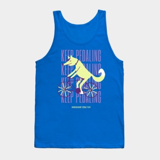 Keep Pedaling Fox Tank Top